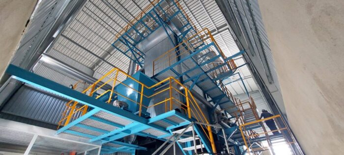 lò hơi tầng sôi 10TPH